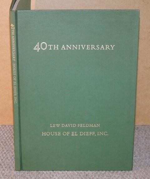 1975 Fortieth Anniversary Catalogue containing forty selections from stock.