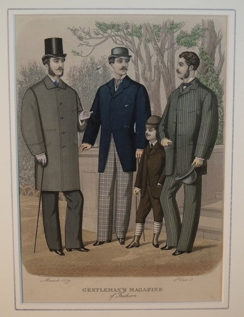Gentleman’s Magazine of Fashion. Plate 3.
