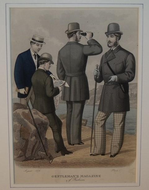 Gentleman’s Magazine of Fashion. Plate 1.