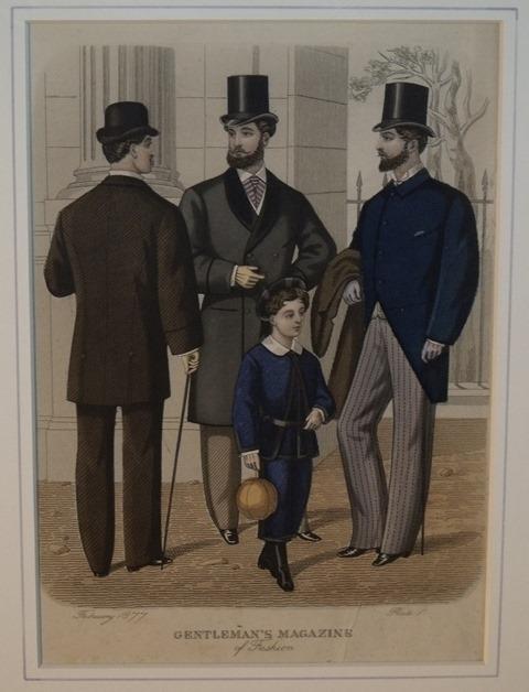 Gentleman’s Magazine of Fashion. Plate 1.