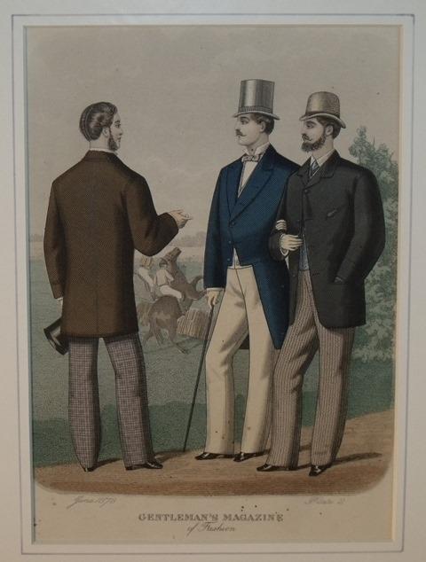 Gentleman’s Magazine of Fashion. Plate 2.