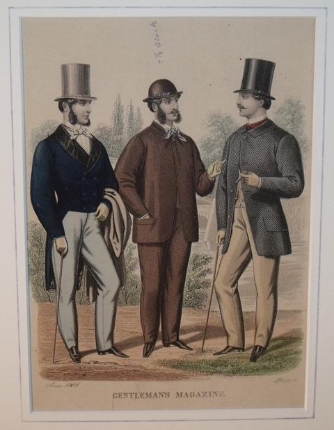 Gentleman’s Magazine of Fashion. Plate 1.