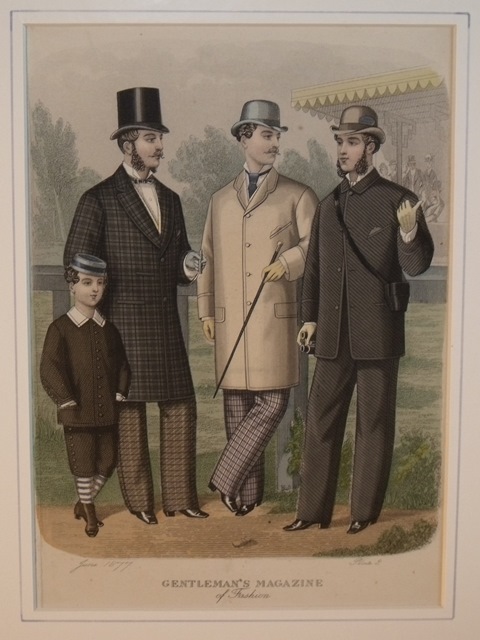 Gentleman’s Magazine of Fashion. Plate 2.