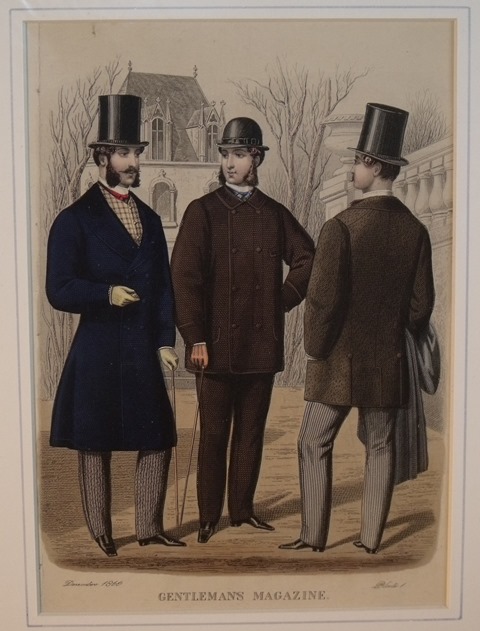Gentleman’s Magazine of Fashion. Plate 1.