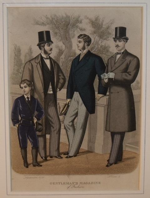 Gentleman’s Magazine of Fashion. Plate 3.