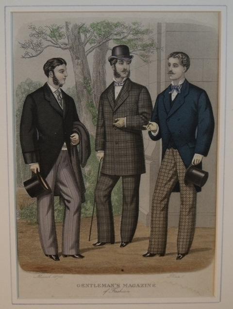 Gentleman’s Magazine of Fashion. Plate 1.