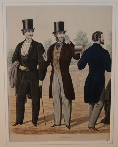 Gentleman’s Magazine of Fashion. Plate 2.