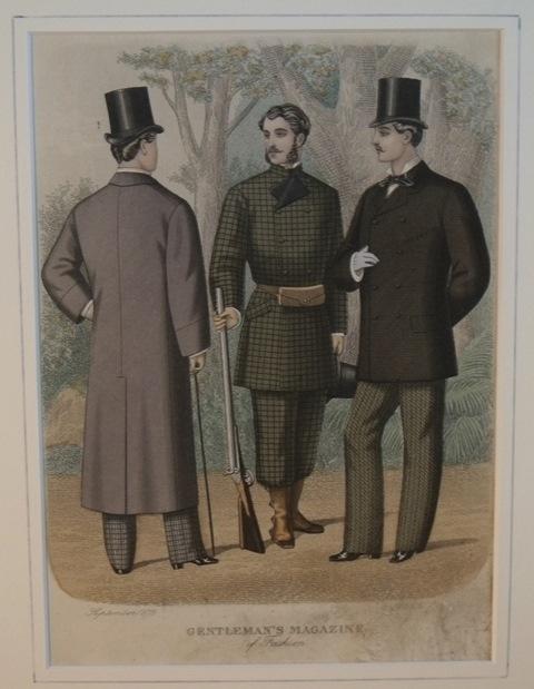 Gentleman’s Magazine of Fashion. Plate 1.