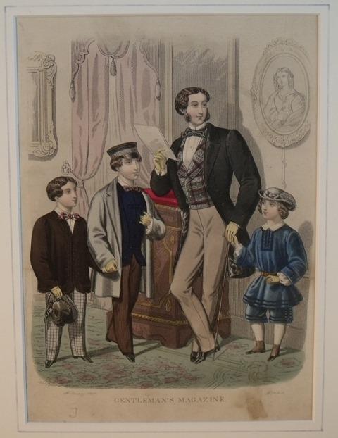 Gentleman’s Magazine of Fashion. Plate 3.
