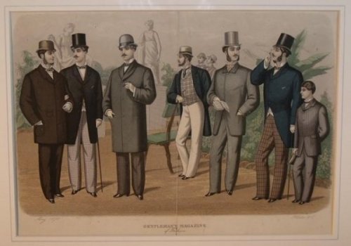 Gentleman’s Magazine of Fashion. Plates 1 and 2.