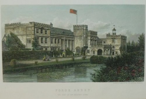 Forde Abbey. The Seat of Mrs Bertram Evans.