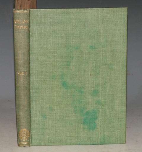 Image for Iceland Papers. Volume 1. Scientific Results of Cambridge Expeditions to Iceland, 1932-38. Iceland Papers. Volume 1. Scientific Results of Cambridge Expeditions to Iceland, 1932-38.