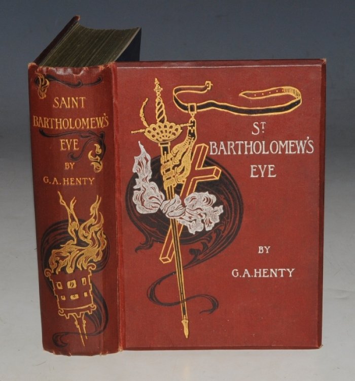 St. Bartholomew's Eve: A Tale of the Huguenot Wars. With Twelve Illustrations by H. J. Draper, and a Map of France.