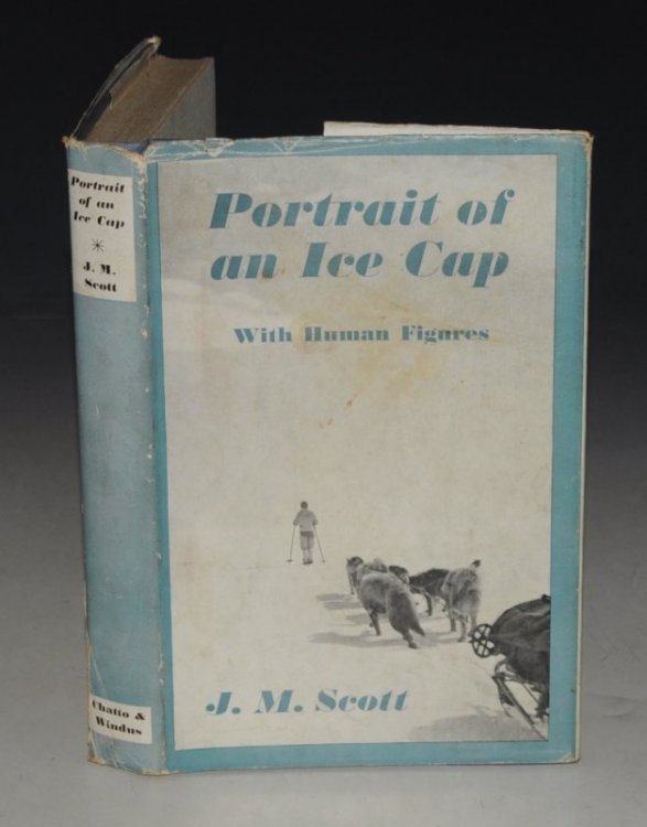 Portrait of an Ice Cap. With Human Figures.
