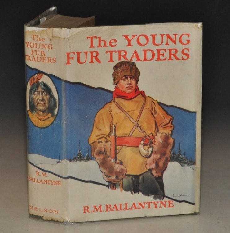 The Young Fur Traders. Colour Plates.