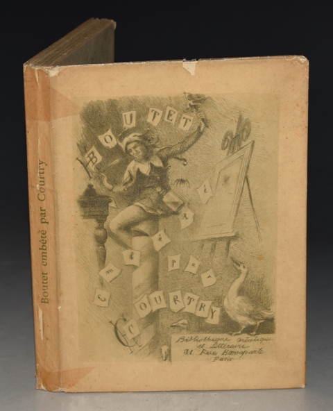 Boutet embete par Courtry Preface de Leon Maillard. Deux Pointes-seches par Henri Boutet. Une Eau-forte et Couverture par Ch. Courtry. Limited Numbered Edition.