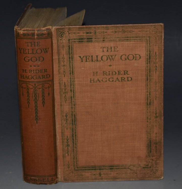 The Yellow God An Idol of Africa. SIGNED COPY.