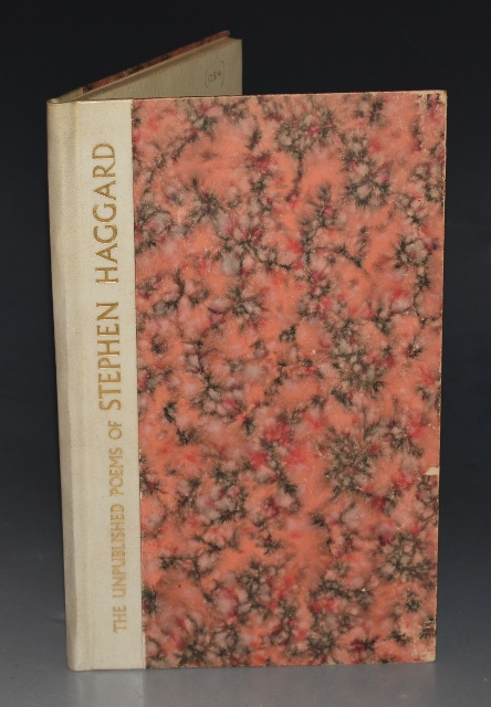 The Unpublished Poems of Stephen Haggard