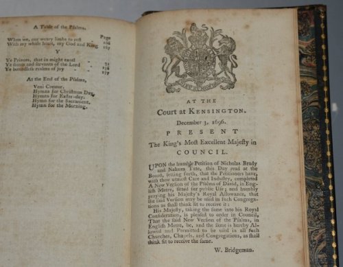 The Book Of Common Prayer, and Whole Book of Psalms. And Administrations of the Sacraments and Other Rites and Ceremonies of the Church, according to the use of the Church of England; Together with the Psalter or Psalms of David, Pointed as they are to be sung or said in Churches. PLUS; The Whole Bo
