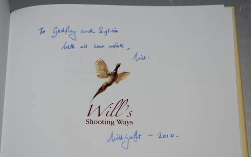 Will's Shooting Ways Days with Pen, Brush & Gun. SIGNED.