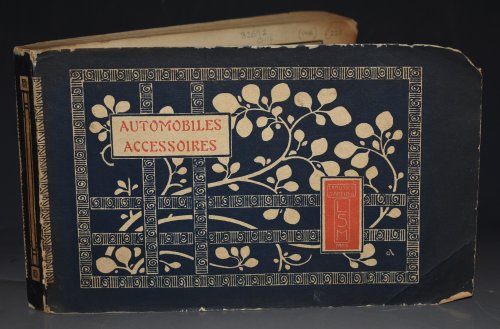 Accessoires D’Automobiles. Catalogue 1908-09 Pieces de Rechange. LSM. Fournisseur Brevete de sa Majeste le Roi D’Espagne. (Spare parts. Patent supplier of His Majesty the King of Spain.)