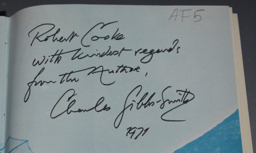 Aviation An Historical Survey from its origins to the end of World War II. Science Museum. SIGNED.