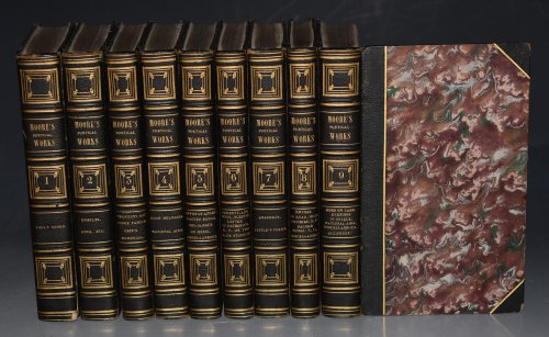The Poetical Works of Thomas Moore, Comprehending All His Melodies, Ballads, Etc. Never Before Published without The Accompanying Music. In Nine Volumes.