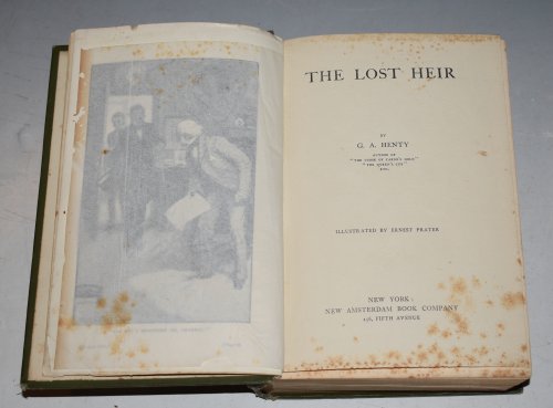 The Lost Heir. Illustrated by Ernest Prater.