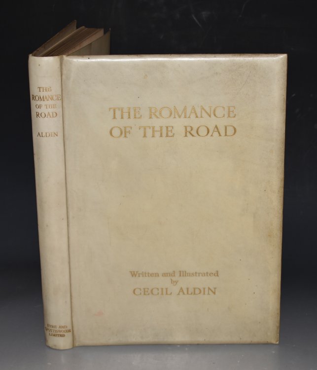 The Romance of the Road. Written & illustrated by Cecil Aldin. SIGNED LIMITED EDITION.