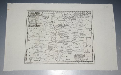 ORIGINAL ENGRAVED ANTIQUE MAP OF SURREY Surrey Drawn from an Actual Survey and Regulated by Astronl. Observns. By T. Kitchin Geog.