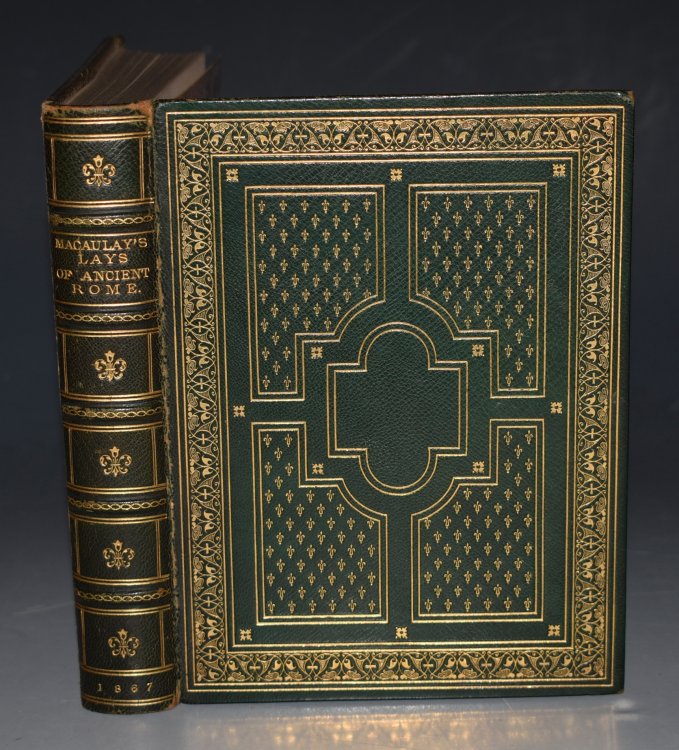Lays of Ancient Rome. With illustrations, Original and from the Antique, by George Scharf, Jun. New Edition.