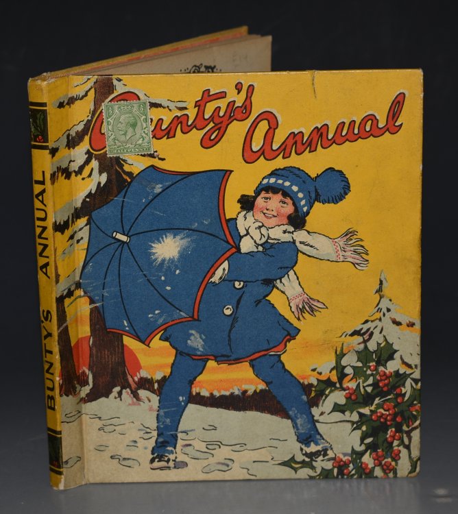 Bunty's Annual Contents: Illustrated Stories & Rhymes, Crosswords, Indoor Games, Puzzles, Charades, Forfeits, Pictures for Painting, Jokes, Riddles etc.