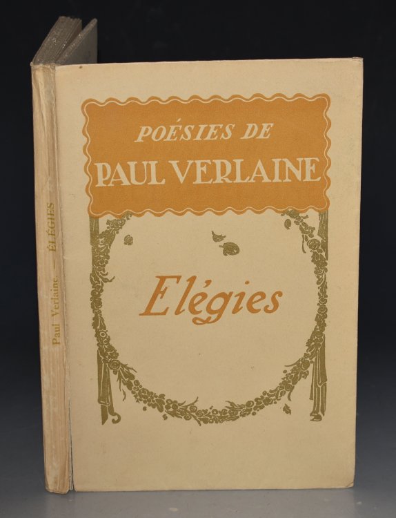 Elegies. Poesies de Paul Verlaine. Illustrations de Andre Cahard.