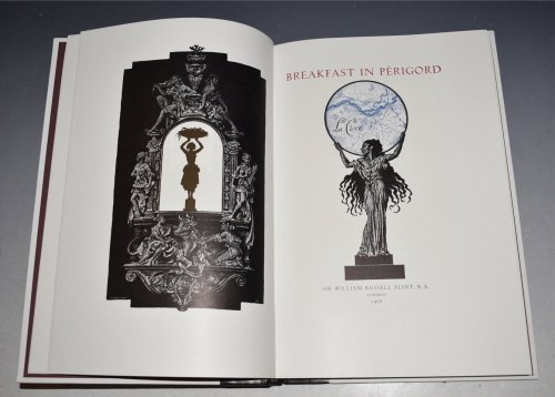 Breakfast in Perigord. Essays on Various Occasions and in Diverse Moods. With favourite quotations. Decorated and enlivened with 60 illustrations and devices. SIGNED LIMITED EDITION.