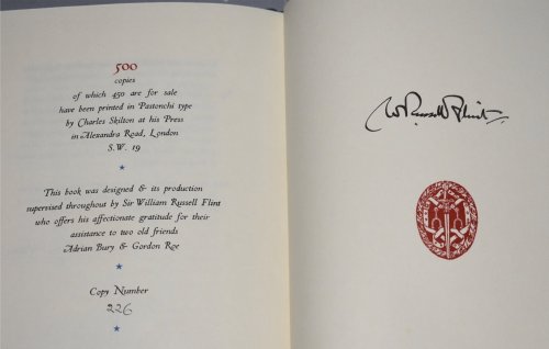 Shadows in Arcady. The Angelus, The Brass Plate, An Alley in Languedoc, The Devil at La Charite. SIGNED.
