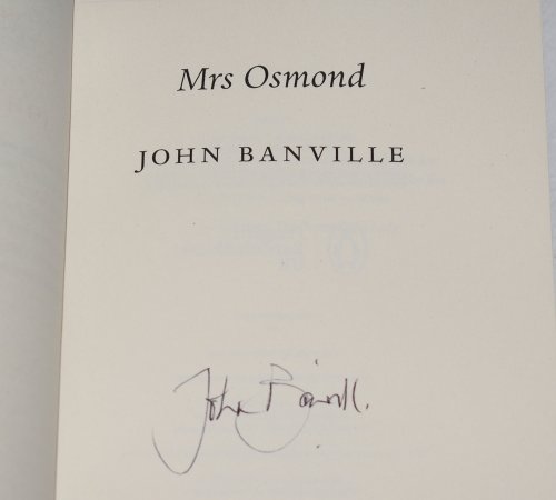 Mrs Osmond. Signed copy.