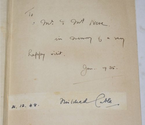A Desert Journal: Letters from Central Asia. SIGNED COPY.
