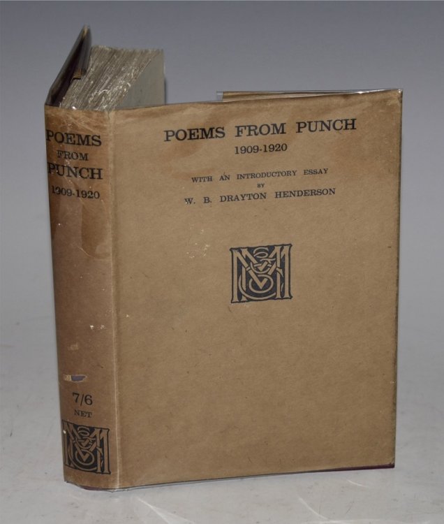 Poems from Punch. 1909 - 1920. With an introductory essay by W.B. Drayton Henderson.
