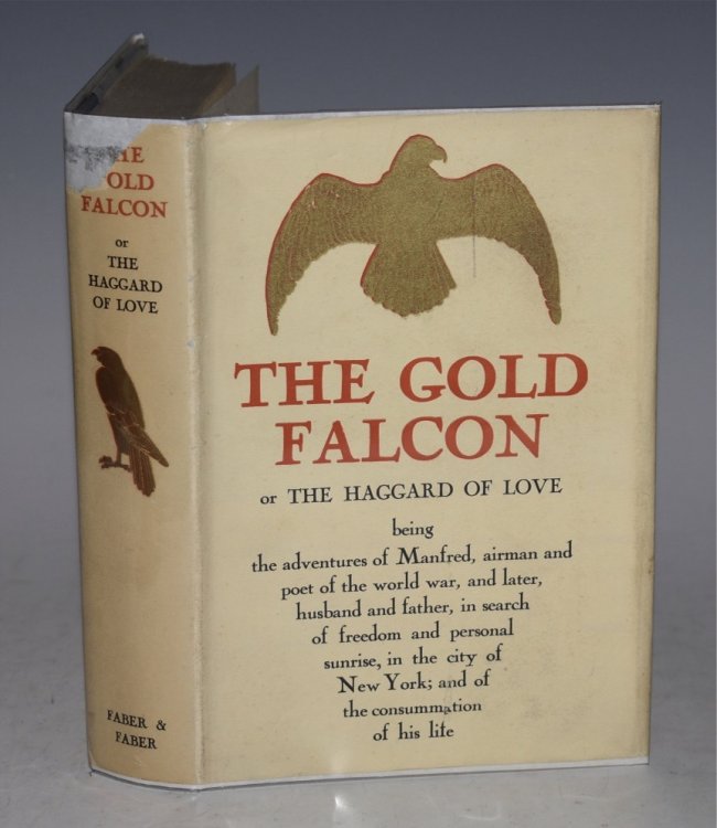 The Gold Falcon. or The Haggard of Love being the adventures of Manfred, airman and poet of the world war, and later, husband and father, in search of freedom and personal sunrise in the city of New York; and of the consummation of his life.