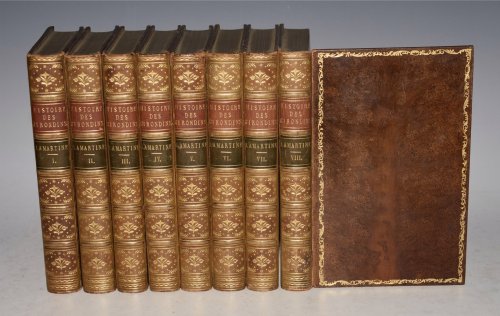 Histoire Des Girondins. Eight Volumes.