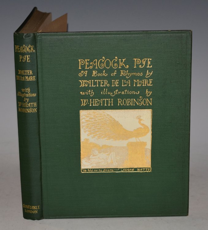 Peacock Pie. A Book Of Rhymes by Walter De La Mare. With Illustrations by W. Heath Robinson.