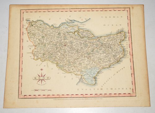 An Original Engraved MAP OF THE KENT: