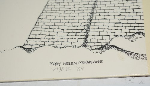 “An American in Egypt; The Camel Ride” Numbered 3/10 and signed in pencil by Aritist.