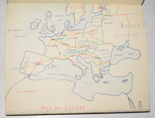 De Germania. ALBUM Amateur Album of Collected Newspaper Articles Relating to Germany During the Second World War.