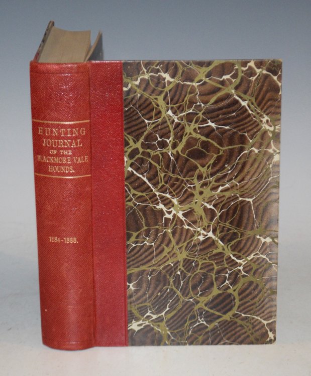 Hunting Journal Of The Blackmore Vale Hounds. From 1884 To 1888. Edited by the Right Honourable Lady Theodora Guest.