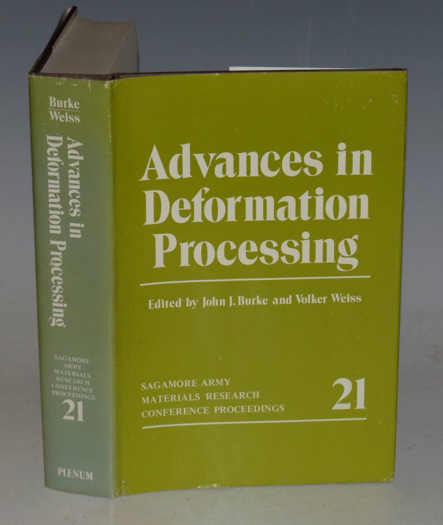 Advances in Deformation Processing. Sagamore Army Materials Research Conference Proceedings.