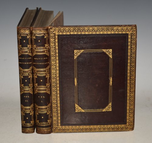 Switzerland. Illustrated in a Series of Views taken on the spot and expressly for this Work, by W. H. BARLTETT, Esq. In Two Volumes.