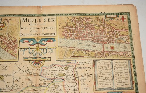 Midle-sex described with the most famous Cities of London and Westminster. Middlesex