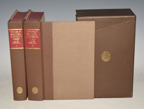 The Life of Samuel Johnson. Exhibiting a View of Literature & Literary Men in Great Britain for Near Half a Century During Which he Flourished. Two volumes.
