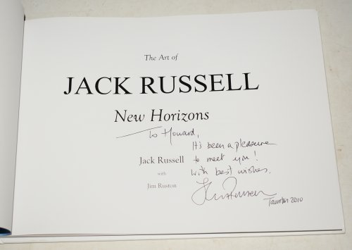 The Art Of Jack Russell. New Horizons. Signed copy.
